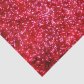 helderrood faux glitter ontwerp tissuepapier (Detail)