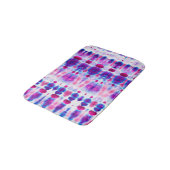 Helderrood Geel Abstracte Kunst Badmat (Gekanteld)