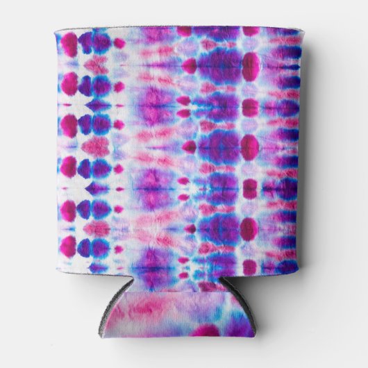 Helderrood Geel Abstracte Kunst Blikjeskoeler (Voorkant)