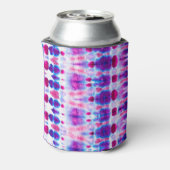 Helderrood Geel Abstracte Kunst Blikjeskoeler (Blikje Achterkant)