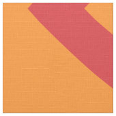 Helderrood hartmonogram stof (Close Up)