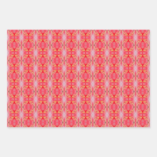 Helderrood kan worden gewijzigd in elke kleur inpakpapier vel (Voorkant)