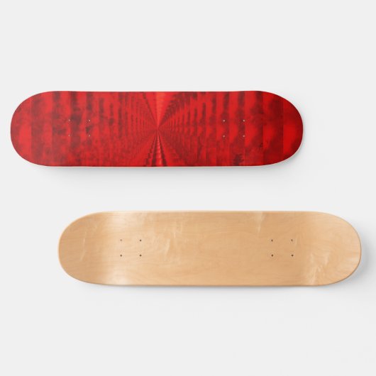 Helderrood skateboard (Horizontaal)