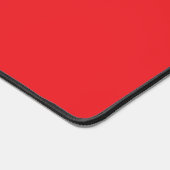 Helderrood Solid Color Desk Mat (Hoek)