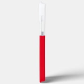 Helderrood Zomerwit Kleurenblok Zon Surven Tekst Case-Mate iPhone Case (Achterkant / Links)