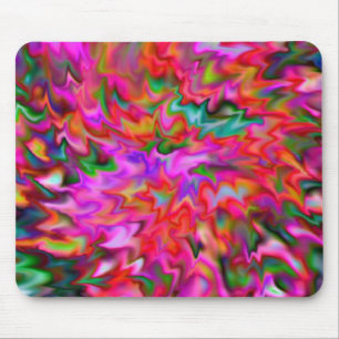 Helderroze Abstracte Muismat
