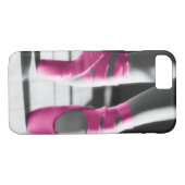 Helderroze balletschoenen Case-Mate iPhone case (Achterkant (Horizontaal))