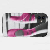 Helderroze balletschoenen Case-Mate iPhone case (Achterkant (horizontaal))