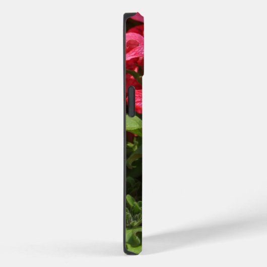 Helderroze bloemen Case-Mate iPhone case (Achterkant / Rechts)