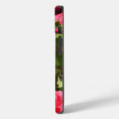 Helderroze bloemen Case-Mate iPhone case (Achterkant / Links)