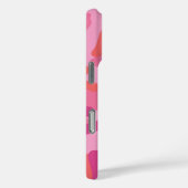 Helderroze Camoppatroon Case-Mate iPhone Case (Achterkant / Rechts)