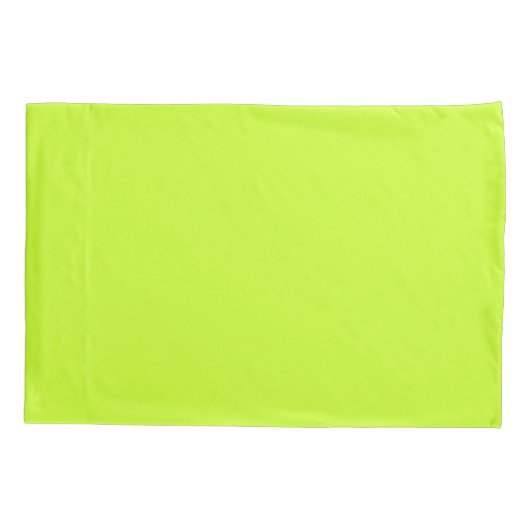 Helderroze en geel botanisch kussensloop (Achterkant)