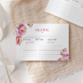 Helderroze floraal vrijgezellenfeest recept