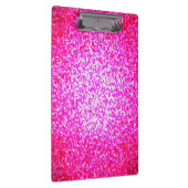 Helderroze glitterklembord klembord (Rechts)