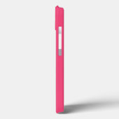 Helderroze Gold Flamingo Hoesje (Achterkant / Links)