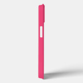 Helderroze Gold Flamingo Hoesje (Achterkant / Rechts)