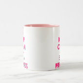 Helderroze kalm houden en prinses zijn Mokken (Center)