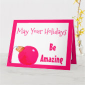 Helderroze, niet-radiaal, gestileerd kaart (Gele Bloem)