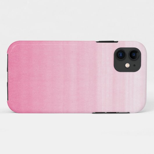 Helderroze Ombre  iPhone 5 Hoesje (Achterkant (horizontaal))
