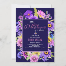 Helderroze paarse wilde bloem is onderweg #6