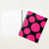 Helderroze patroon planner (Display)