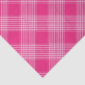 Helderroze patroon tissuepapier (Detail)