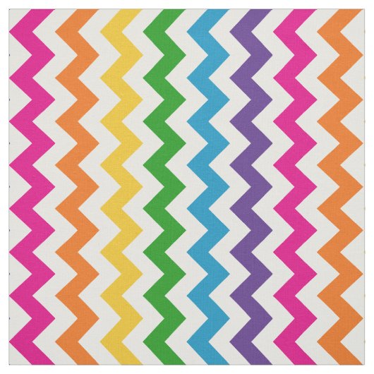 Helderroze regenboogschors stof (Swatch)