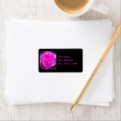 Helderroze roze Adresetiketten Etiket (Insitu)