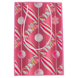 Helderroze Snoep Lane Collectie Medium Cadeauzakje