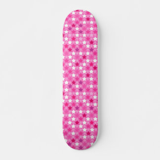 Helderroze Sterrennacht Persoonlijk Skateboard