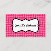 Helderroze Visitekaartje (Voorkant)