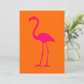 Helderroze vlamJargon op Sinaasappel Kaart (Staand voorkant)