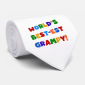 Helderste kleuren - T-shirts met de beste grijze k Stropdas (Opgerold)