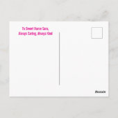 Helderste Verpleegster Wenskaart Briefkaart (Achterkant)