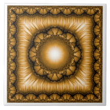 Helderstralende geometrische versiering