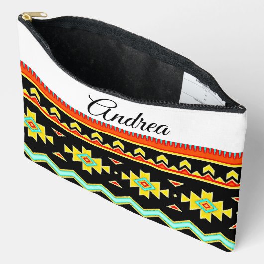 Heldertribaal ontwerp op maat etui (Open)