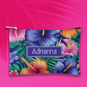 Heldertropische Floral Etui