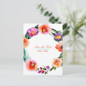 Heldervette Waterverf met grote adem sparen de dat Aankondigingskaart (Staand voorkant)