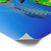 Heldervlinders en Poster van bossen (Hoek)