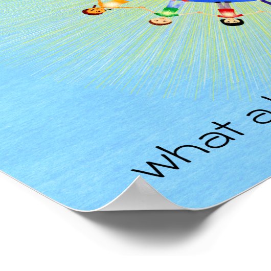 HelderwereldPoster Poster (Hoek)