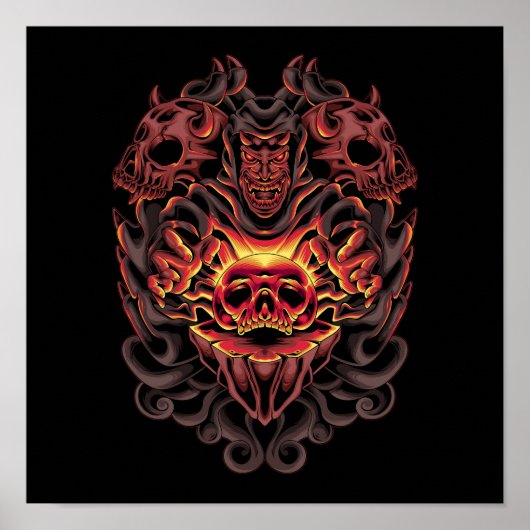 helderziend ritueel poster (Voorkant)