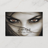 helderziende paranormale vrouw visitekaartje (Voorkant)