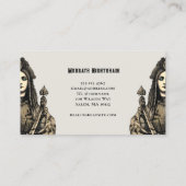 Helderziende, psychische medium Visitekaartje (Achterkant)