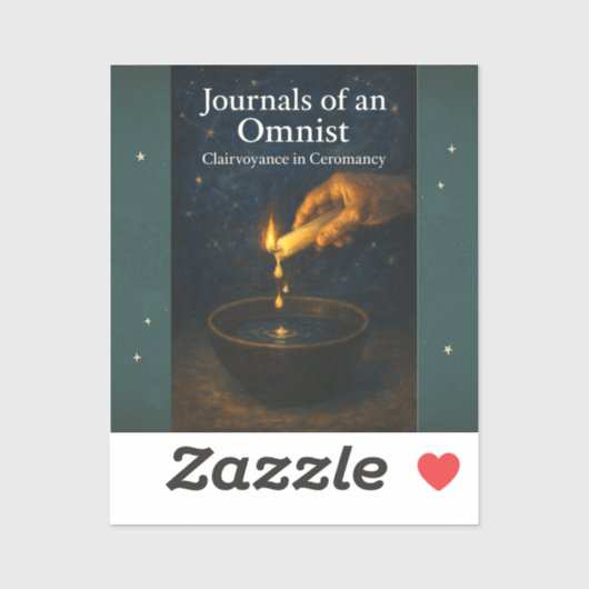 Helderziendheid in Ceromancy Hoesje Sticker (Vel)