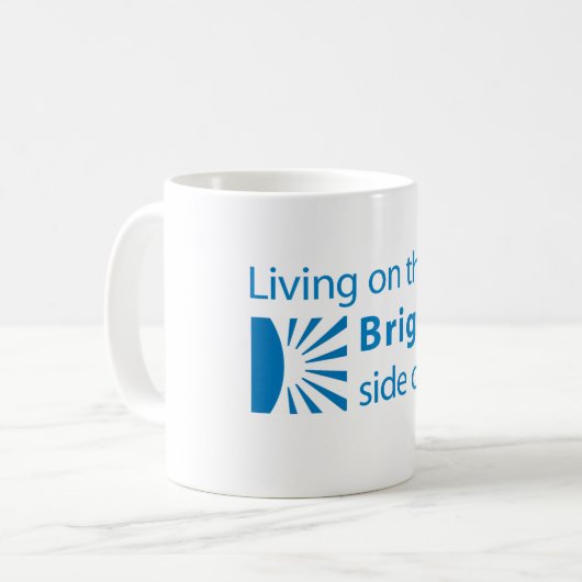 Helderzijdige Mok (Voorkant links)