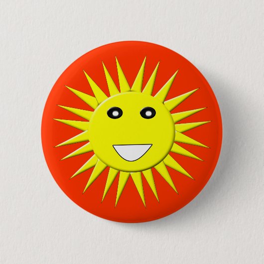 Helderzonnestische Button (Voorkant)
