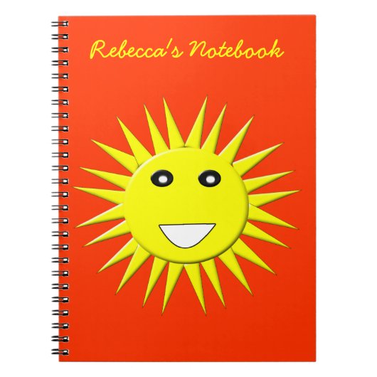 Helderzonnig Notitieboek (Voorkant)