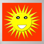 Helderzonnig Poster (Voorkant)