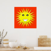 Helderzonnig Poster (Keuken)