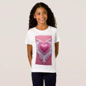 heldhaftig hart t-shirt (Voorkant volledig)